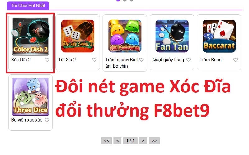Xóc Đĩa đổi thưởng F8bet9 – Sân chơi lý tưởng để làm giàu